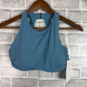 Athleta Maldives Bra Cup Bikini Top Tidal Teal Womens 32D / DD NWT